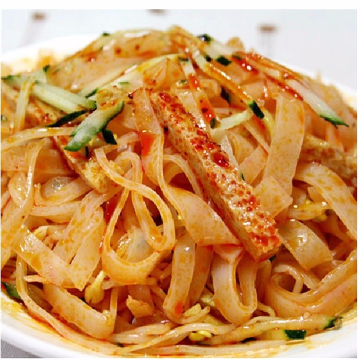 千元創(chuàng)業(yè)陜西涼皮小吃培訓正宗秦鎮(zhèn)米皮岐山搟面皮技術加盟秘方無保留圖片_高清圖_細節(jié)圖